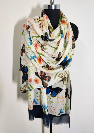 Fabric 50% Cotton 50% Modal Digital Printed 