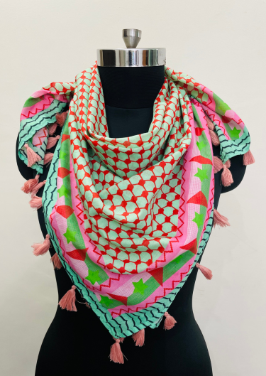 Cotton 100% Square Scarf